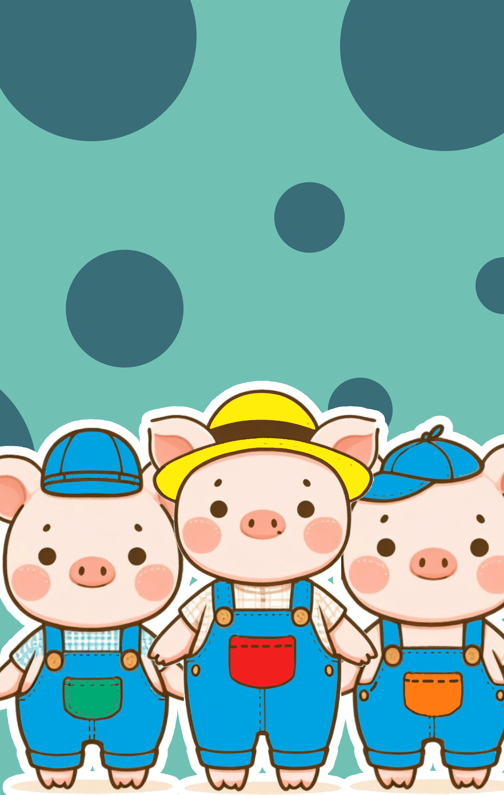 Three little pigs
