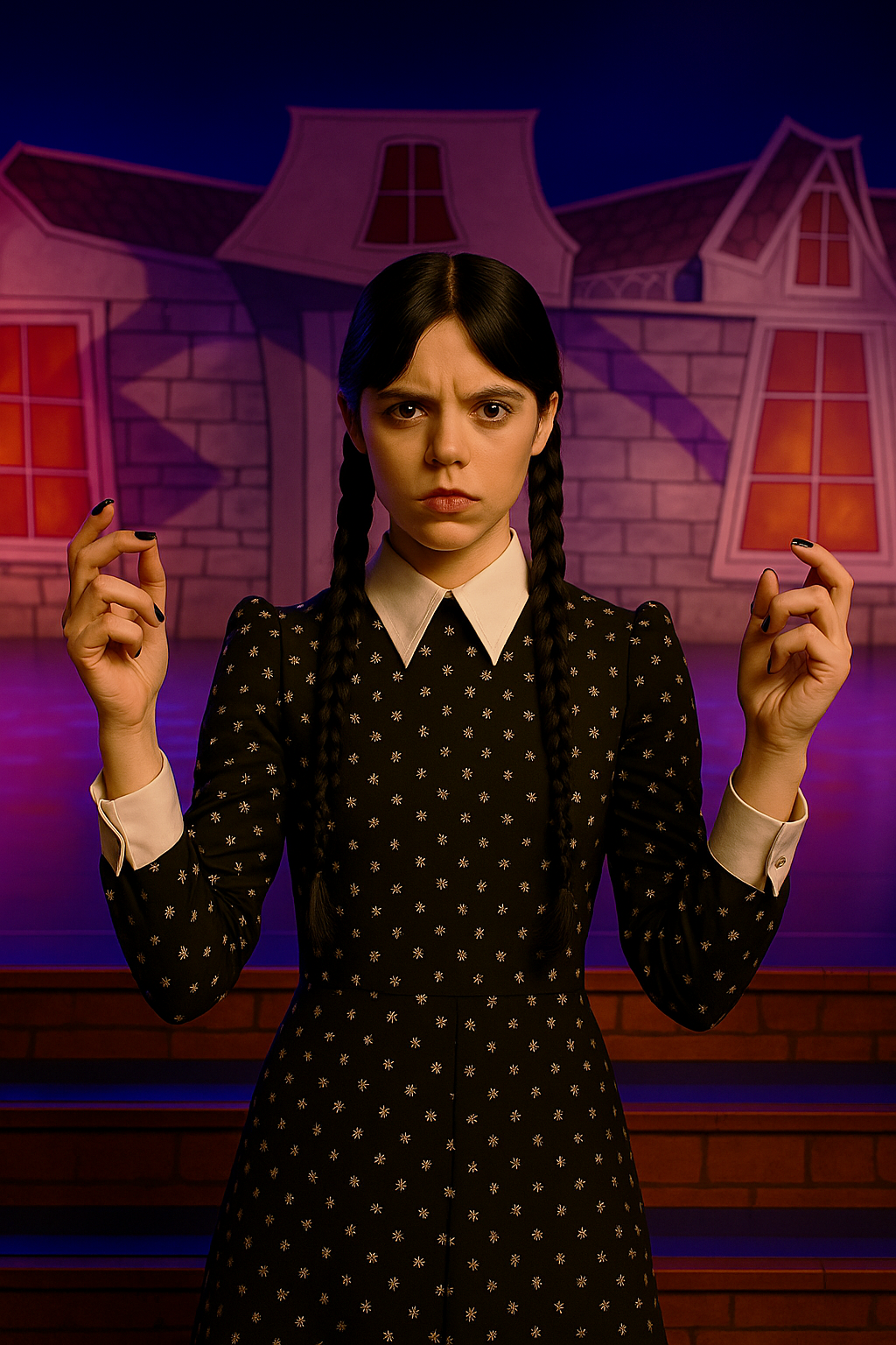 Wednesday and the Monster family